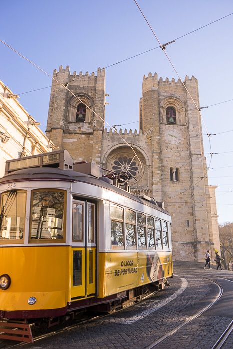 El mítico tranvía 28, símbolo de Lisboa.